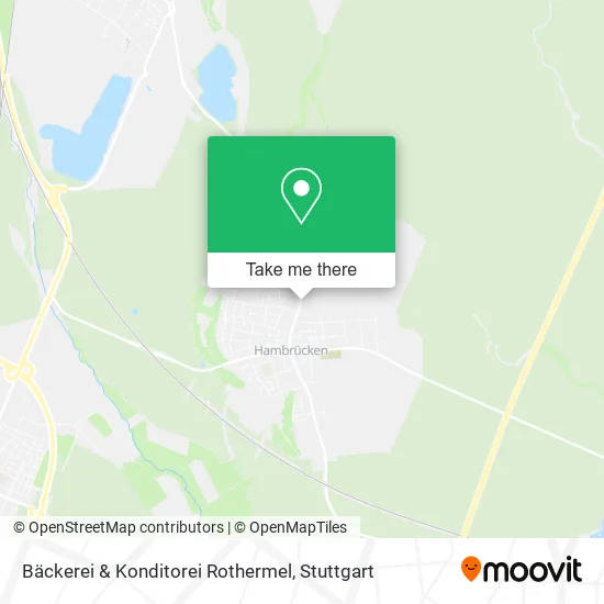 Карта Bäckerei & Konditorei Rothermel