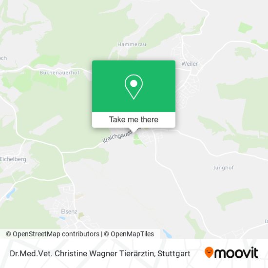 Dr.Med.Vet. Christine Wagner Tierärztin map