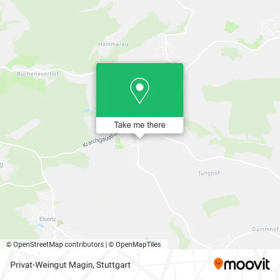 Карта Privat-Weingut Magin