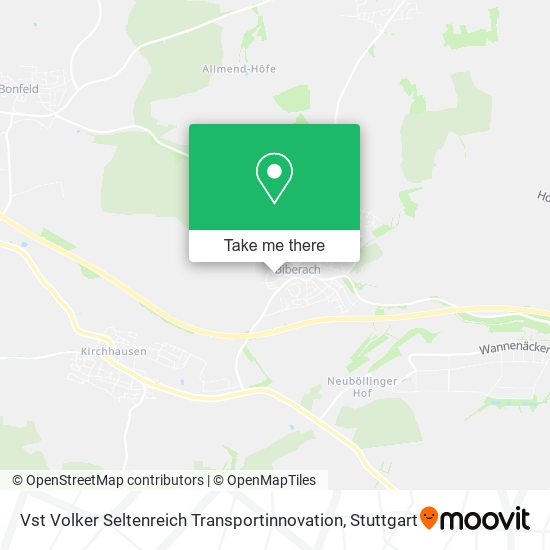 Карта Vst Volker Seltenreich Transportinnovation