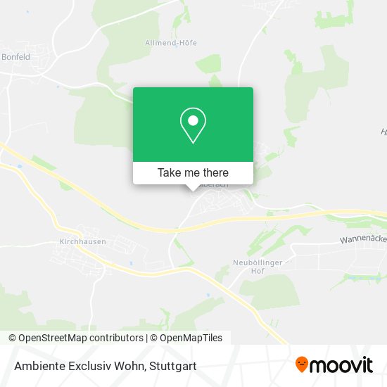 Ambiente Exclusiv Wohn map