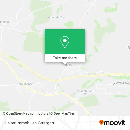 Карта Halter Immobilien