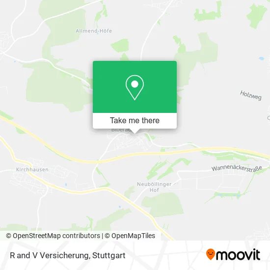 Карта R and V Versicherung