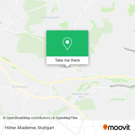 Карта Höher Akademie