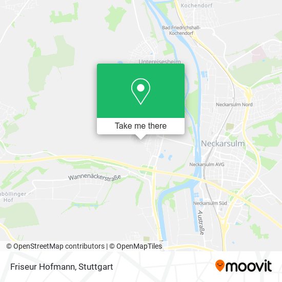 Friseur Hofmann map