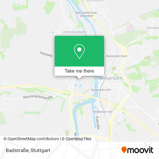 Badstraße map