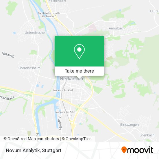 Novum Analytik map