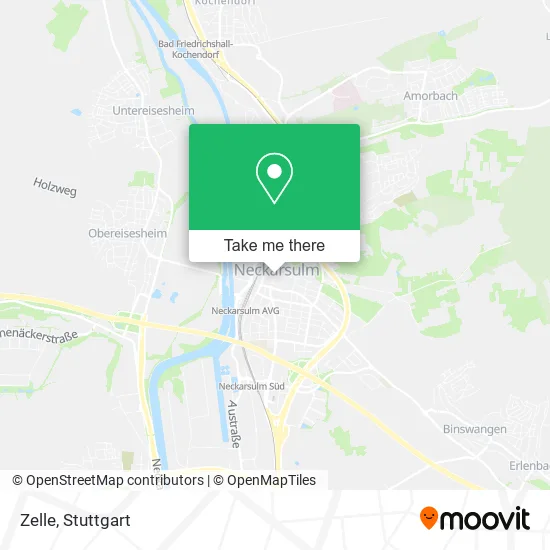 Карта Zelle
