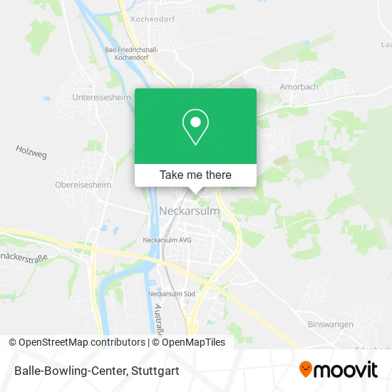 Карта Balle-Bowling-Center