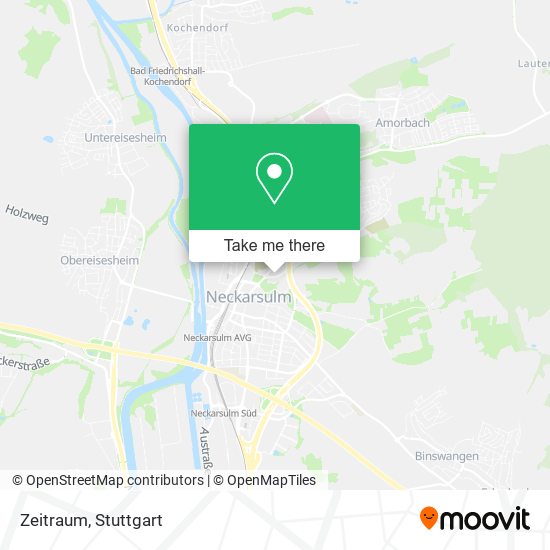 Карта Zeitraum