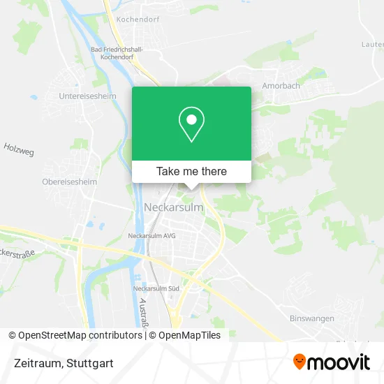 Карта Zeitraum