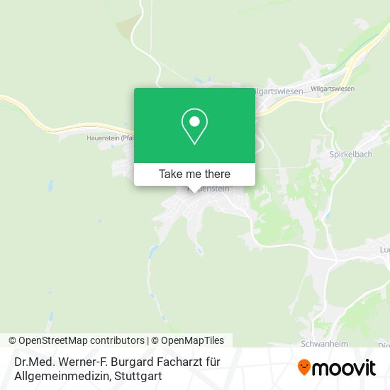 Dr.Med. Werner-F. Burgard Facharzt für Allgemeinmedizin map