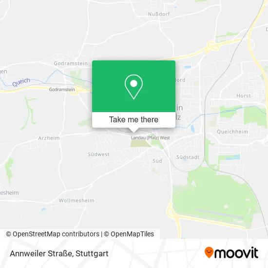Карта Annweiler Straße