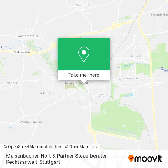 Карта Maisenbacher, Hort & Partner Steuerberater Rechtsanwalt