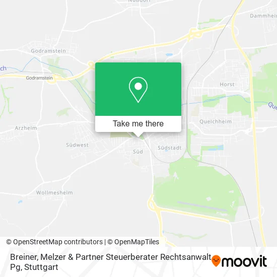 Карта Breiner, Melzer & Partner Steuerberater Rechtsanwalt Pg