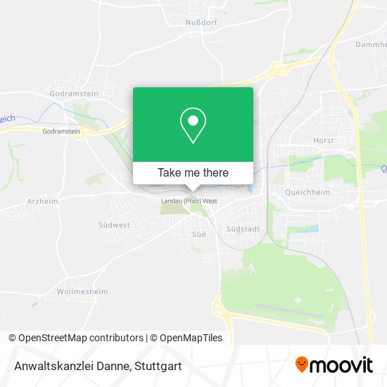 Anwaltskanzlei Danne map