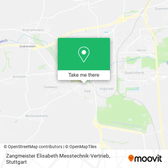 Карта Zangmeister Elisabeth Messtechnik-Vertrieb