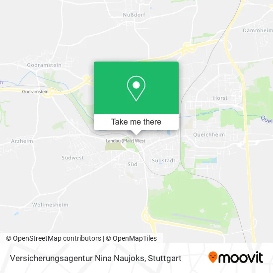 Карта Versicherungsagentur Nina Naujoks