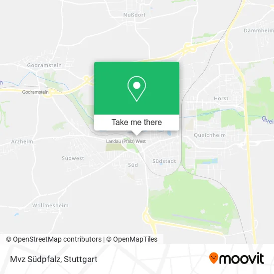 Карта Mvz Südpfalz