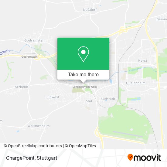 Карта ChargePoint