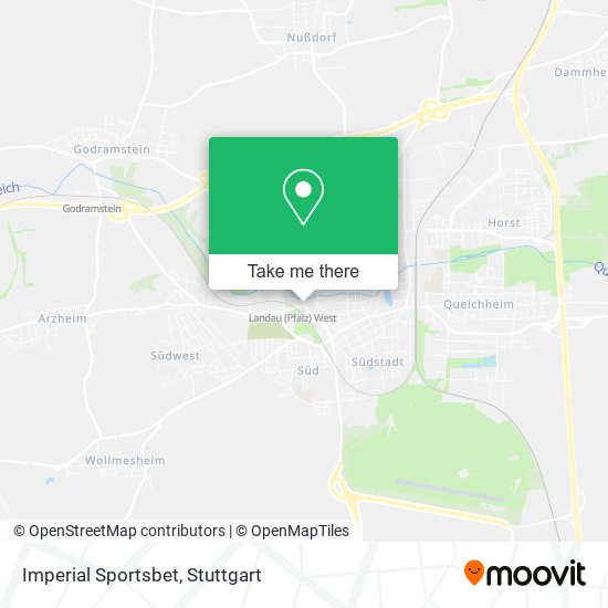 Imperial Sportsbet map