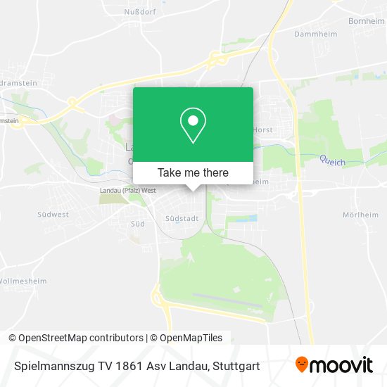 Spielmannszug TV 1861 Asv Landau map