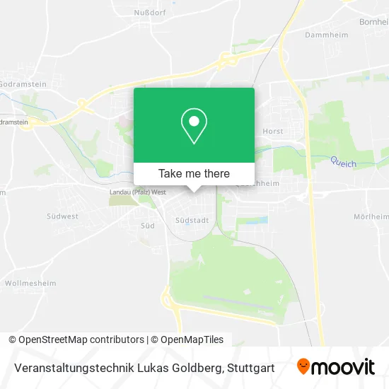 Карта Veranstaltungstechnik Lukas Goldberg