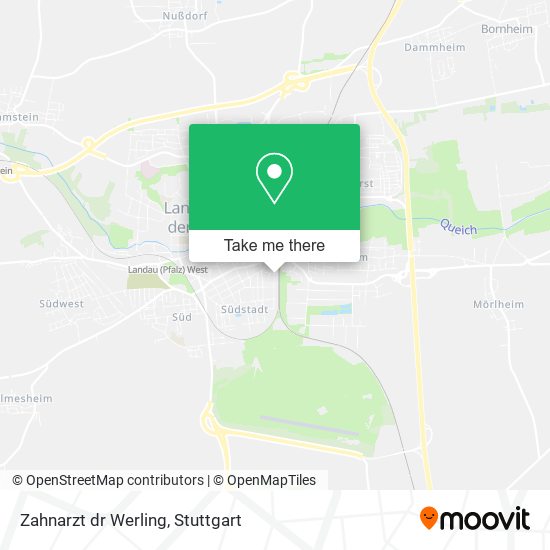 Карта Zahnarzt dr Werling