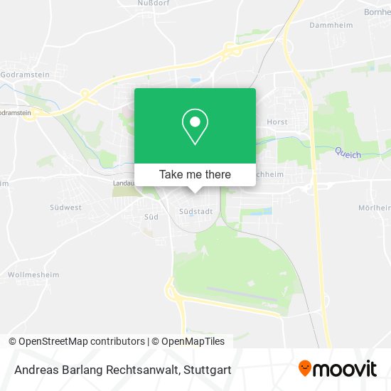 Andreas Barlang Rechtsanwalt map