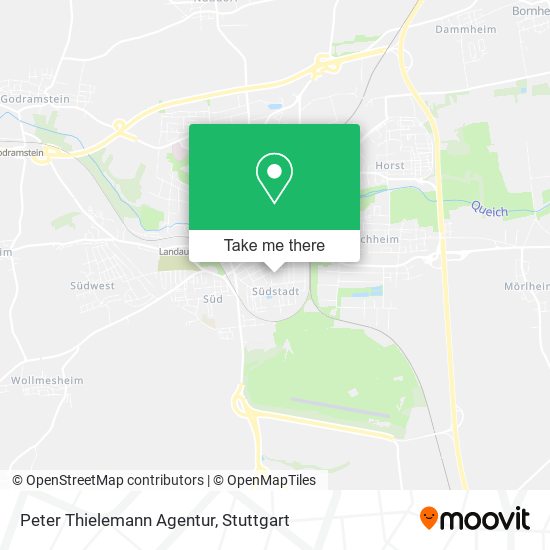Peter Thielemann Agentur map