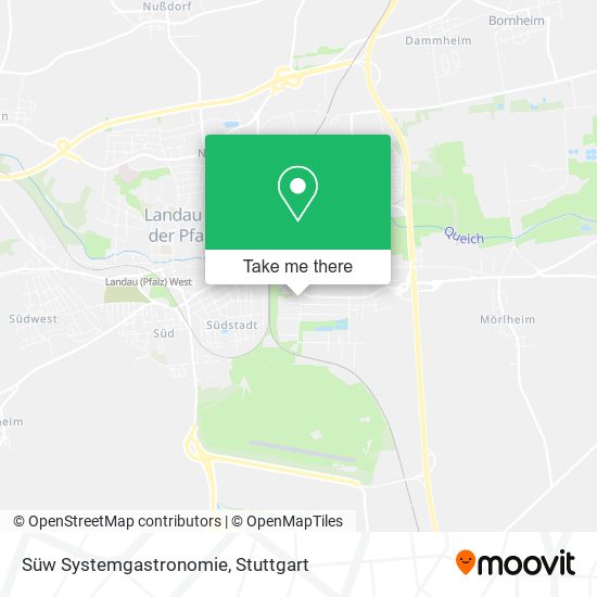 Süw Systemgastronomie map