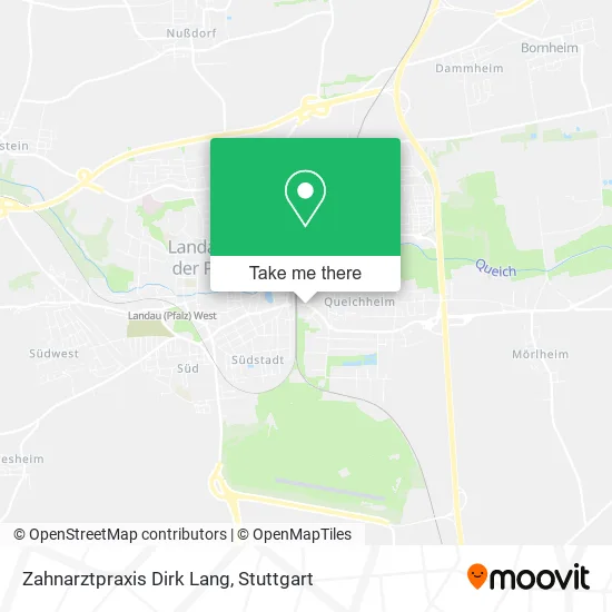 Карта Zahnarztpraxis Dirk Lang