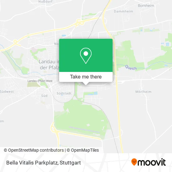 Карта Bella Vitalis Parkplatz