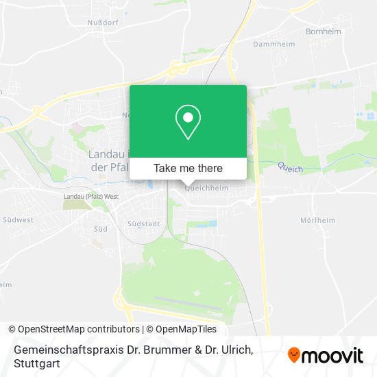 Gemeinschaftspraxis Dr. Brummer & Dr. Ulrich map
