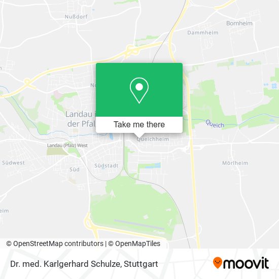 Dr. med. Karlgerhard Schulze map
