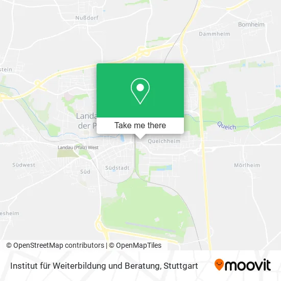 Карта Institut für Weiterbildung und Beratung