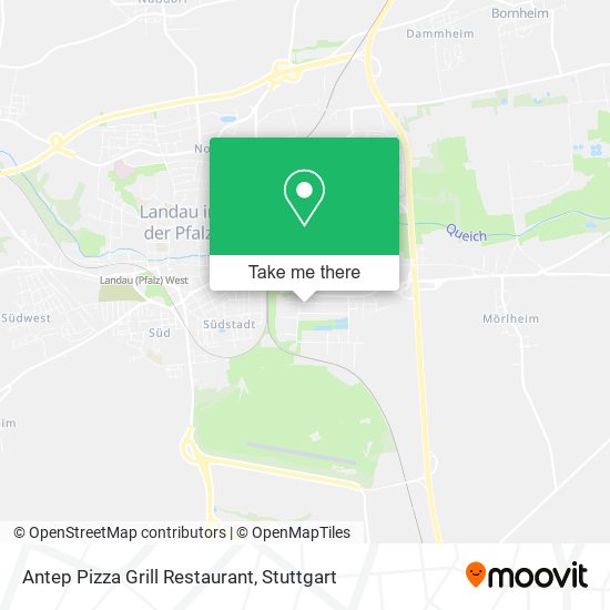Antep Pizza Grill Restaurant map