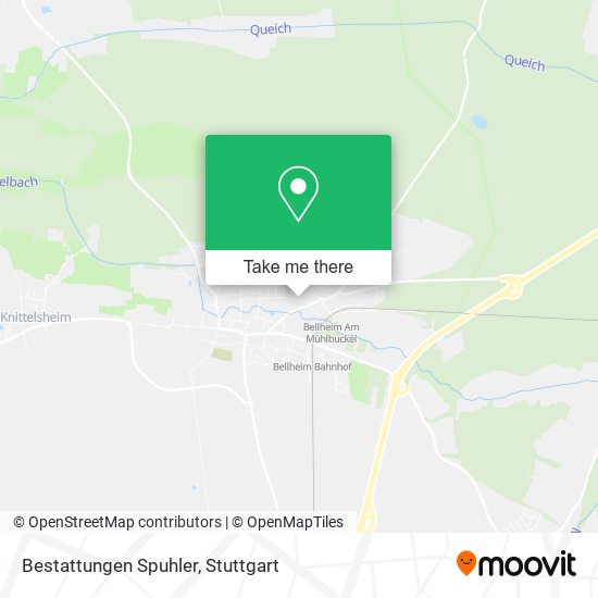 Bestattungen Spuhler map