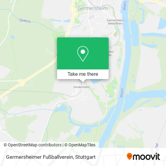 Карта Germersheimer Fußballverein