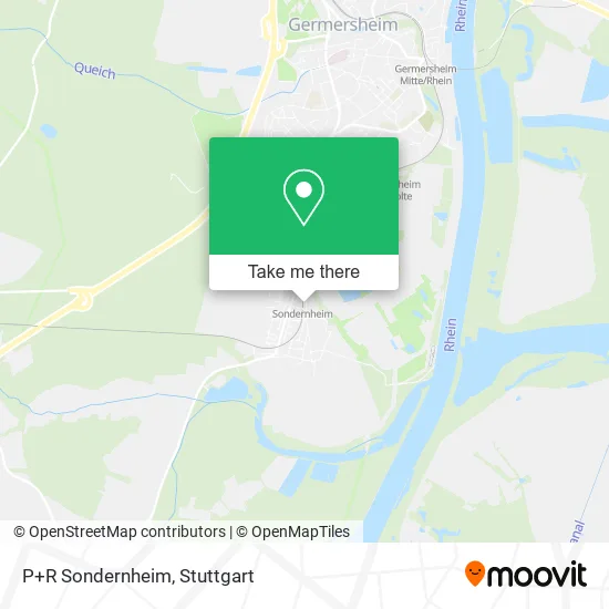 Карта P+R Sondernheim