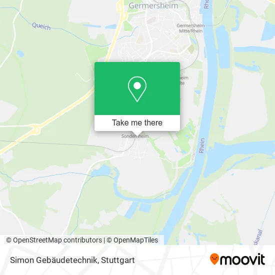 Карта Simon Gebäudetechnik