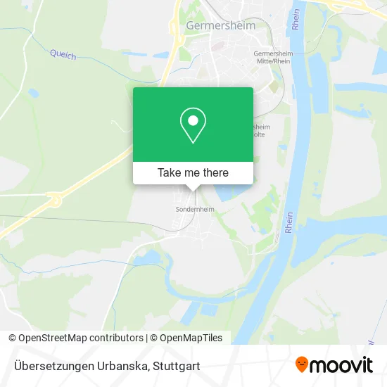 Карта Übersetzungen Urbanska