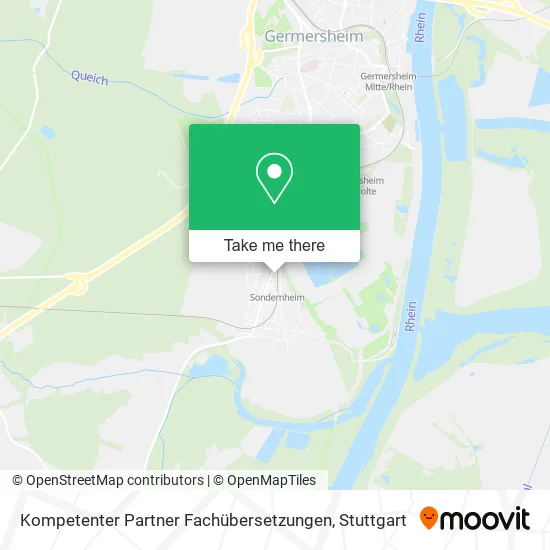 Карта Kompetenter Partner Fachübersetzungen