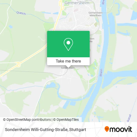 Карта Sondernheim Willi-Gutting-Straße