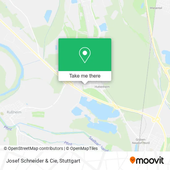 Карта Josef Schneider & Cie