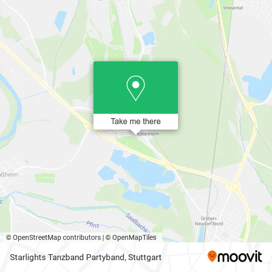 Карта Starlights Tanzband Partyband