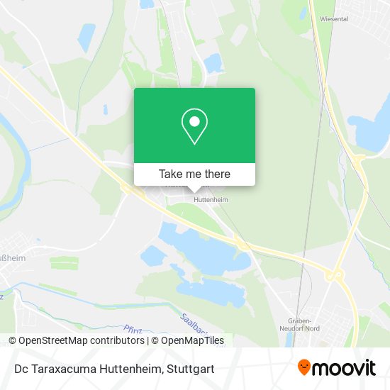 Dc Taraxacuma Huttenheim map