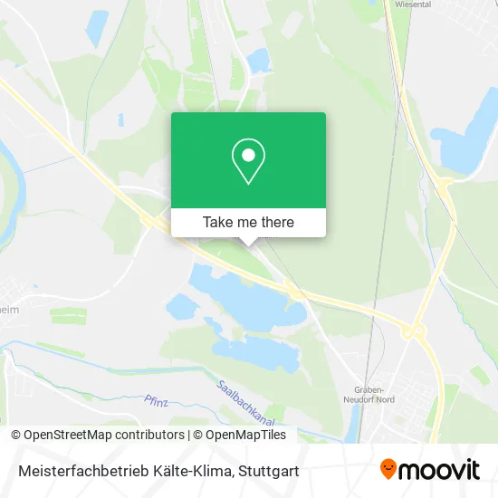 Карта Meisterfachbetrieb Kälte-Klima