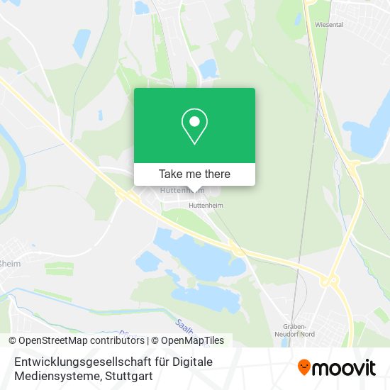 Карта Entwicklungsgesellschaft für Digitale Mediensysteme