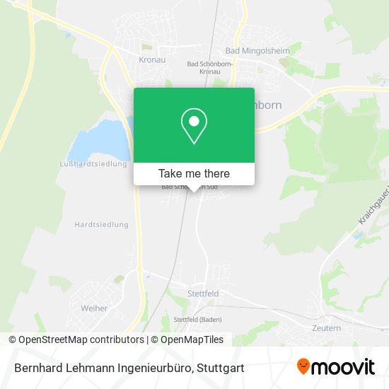 Bernhard Lehmann Ingenieurbüro map